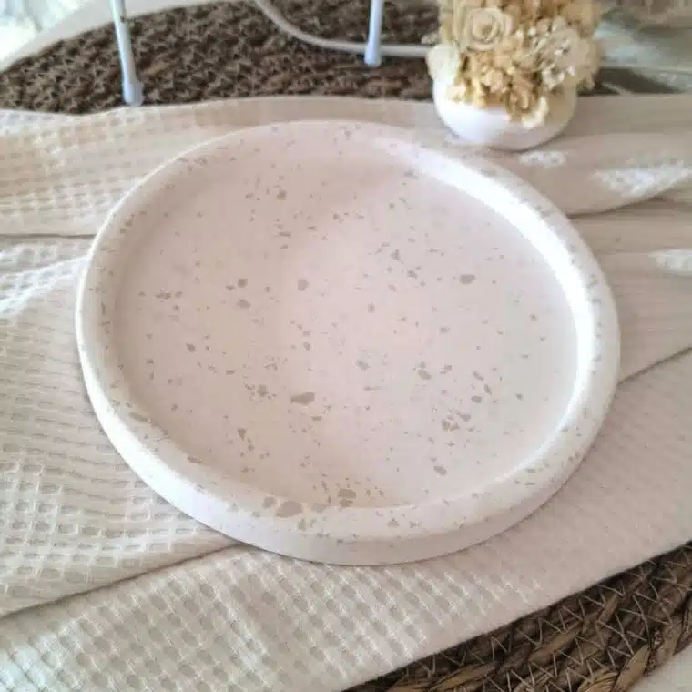 Plateau terrazzo beige – Image 2