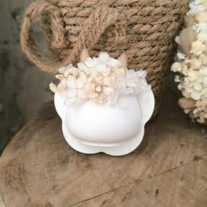Suspension fleur bohème